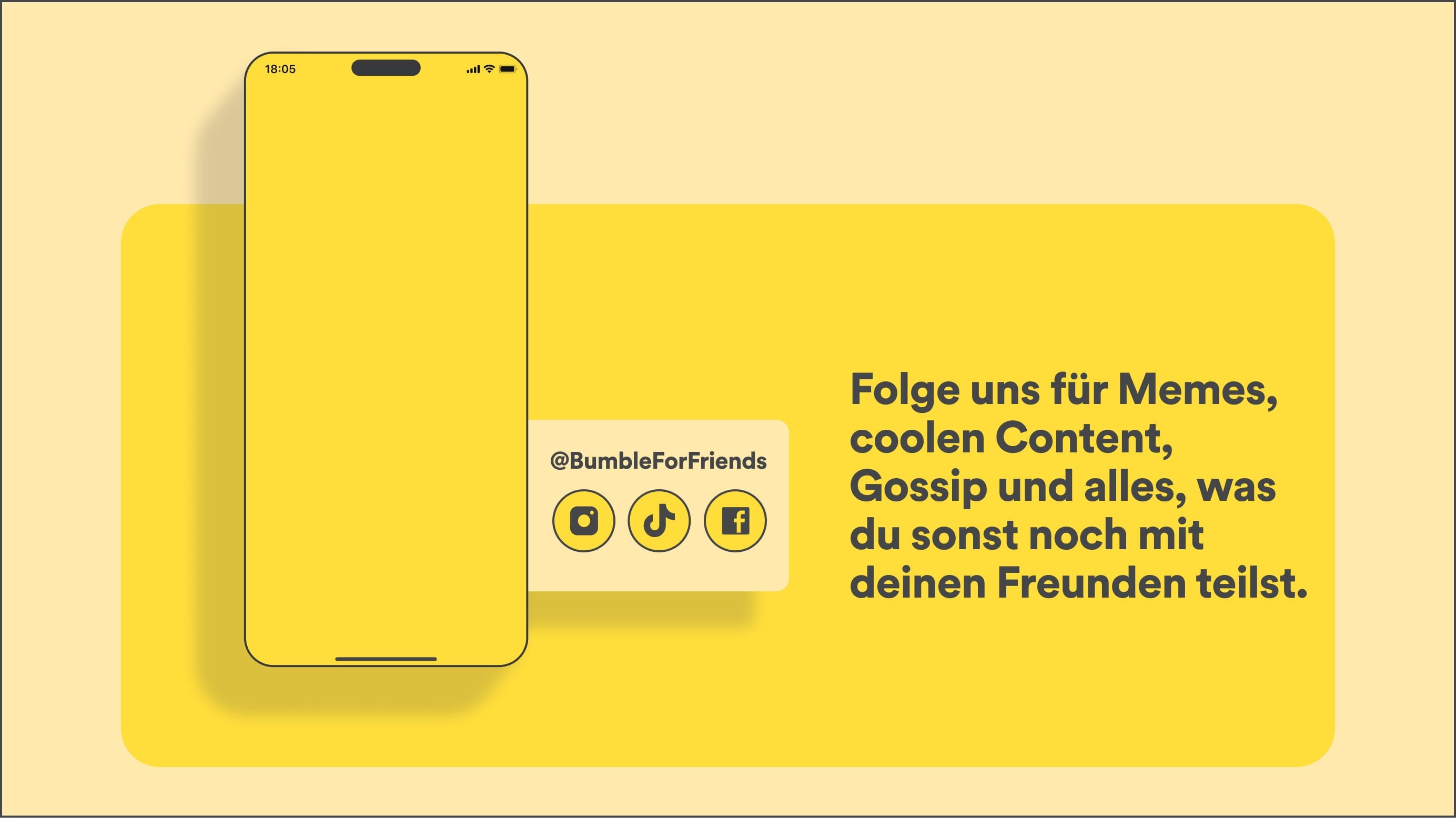 Folge uns für Memes, coolen Content, Gossip und alles, was du sonst noch mit deinen Freunden teilst.