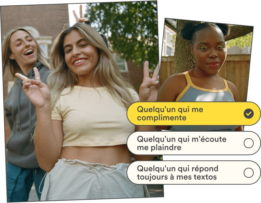 Il y a des amis pour toutes les phases. Même les plus chaotiques.